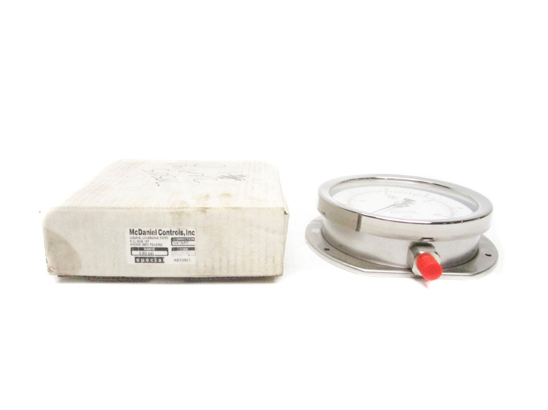 MCDANIEL CONTROLS AB10925 0-60PSI 1/4" NSMP