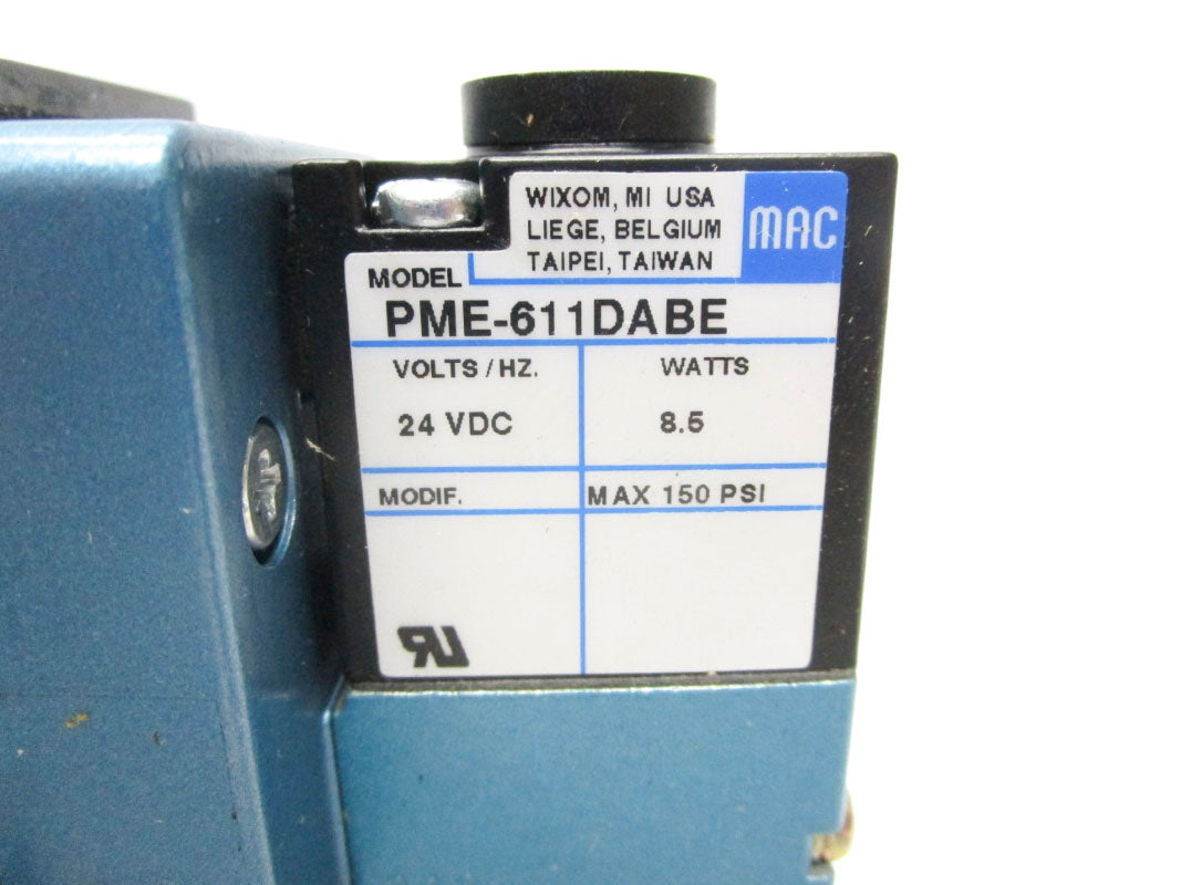 MAC 6321D-311-PM-611DA 24VDC 150PSI NSMP