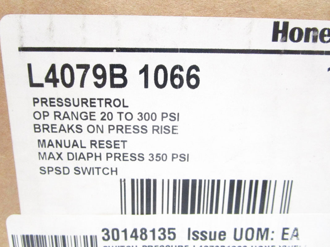 HONEYWELL L4079B1066 350PSI NSMP