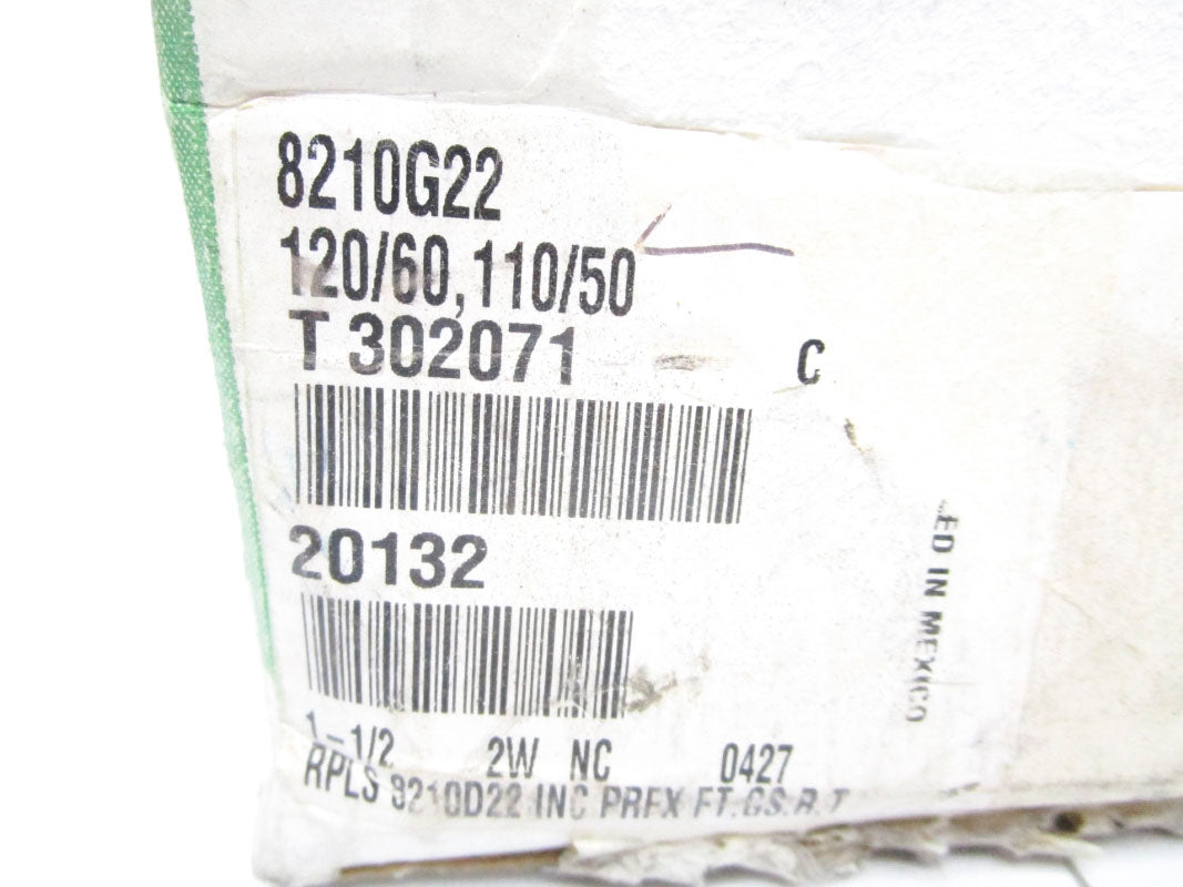 ASCO 8210G22 110/120V 150PSI 1-1/2" NSMP