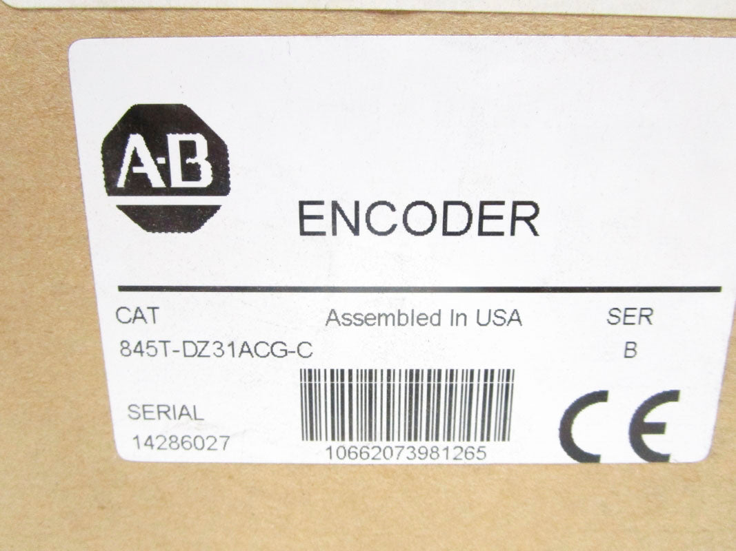 ALLEN BRADLEY 845T-DZ31ACG-C SER. B 11-24VDC NSMP