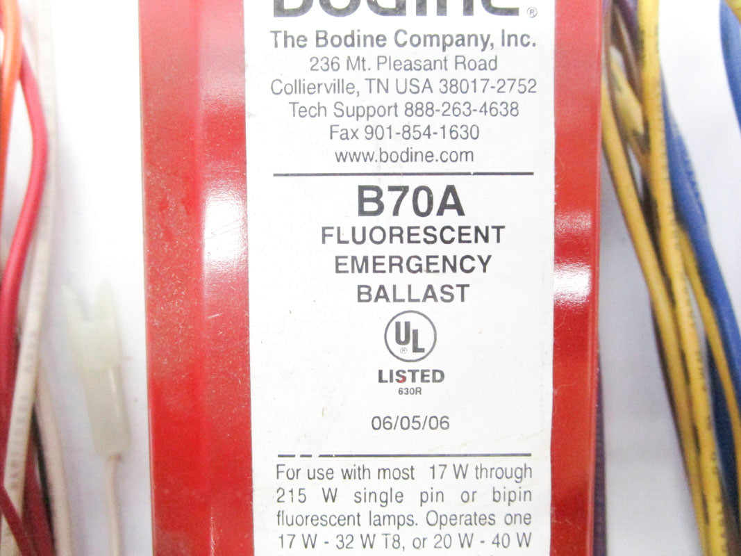 BODINE ELECTRIC B70A 277VAC NSMP