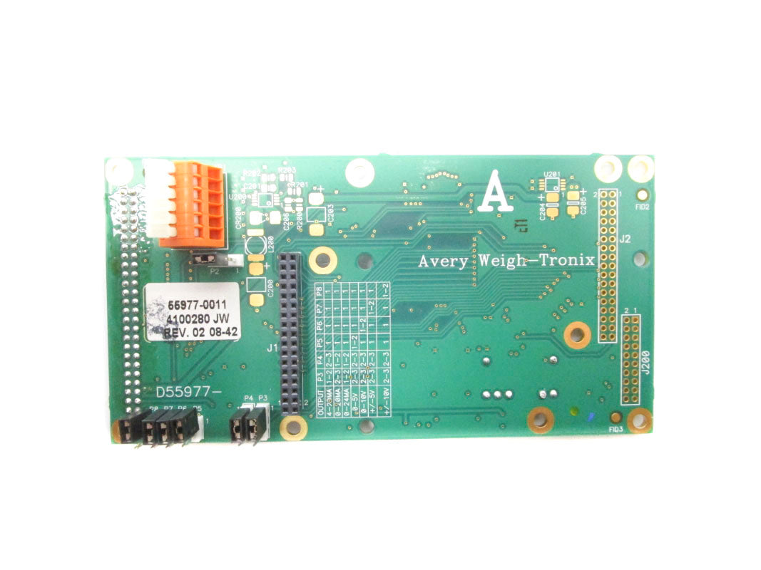 AVERY WEIGH-TRONIX 55977-0011 REV. 02 NSNP