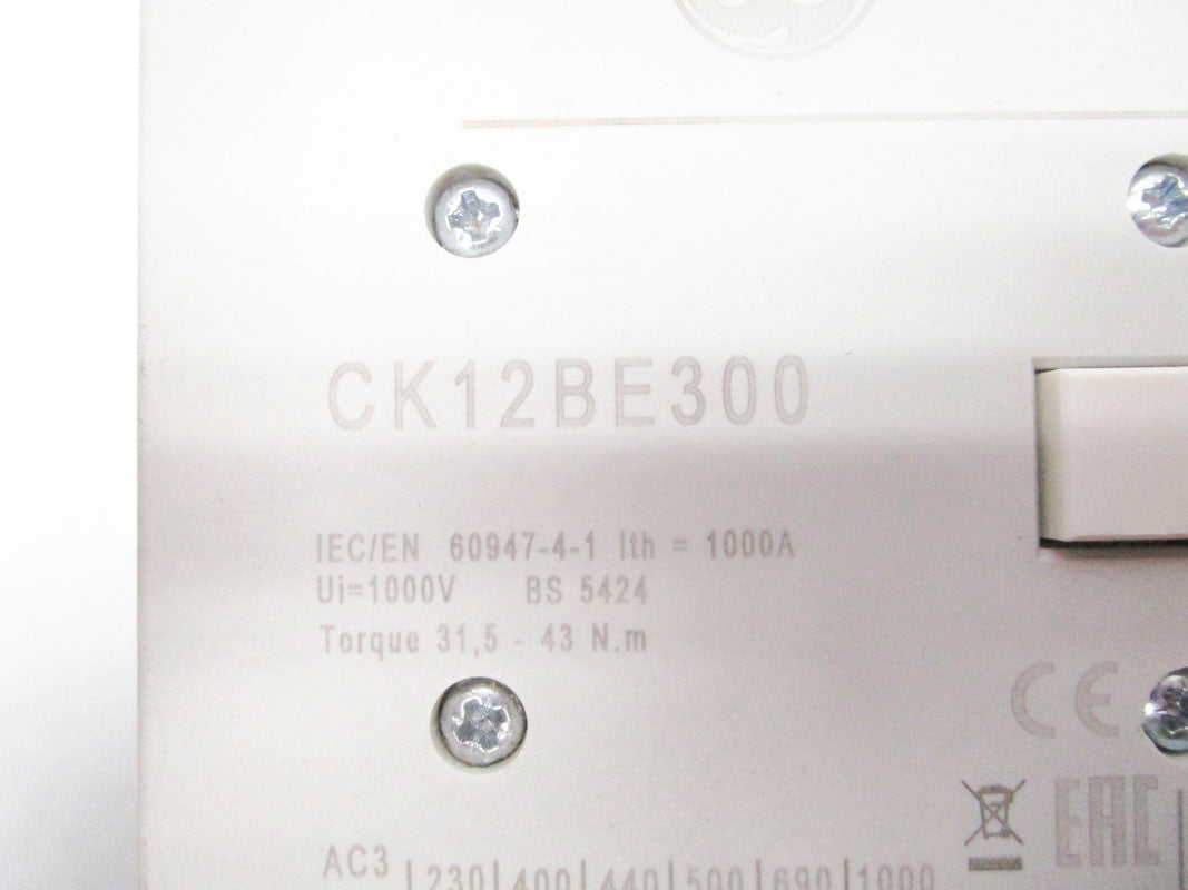 GENERAL ELECTRIC CK12BE300 600V 1000A UNMP