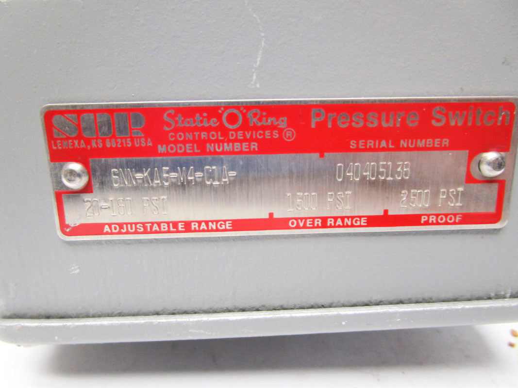 SOR 6NN-KA5-M4-C1A 2500PSI NSNP