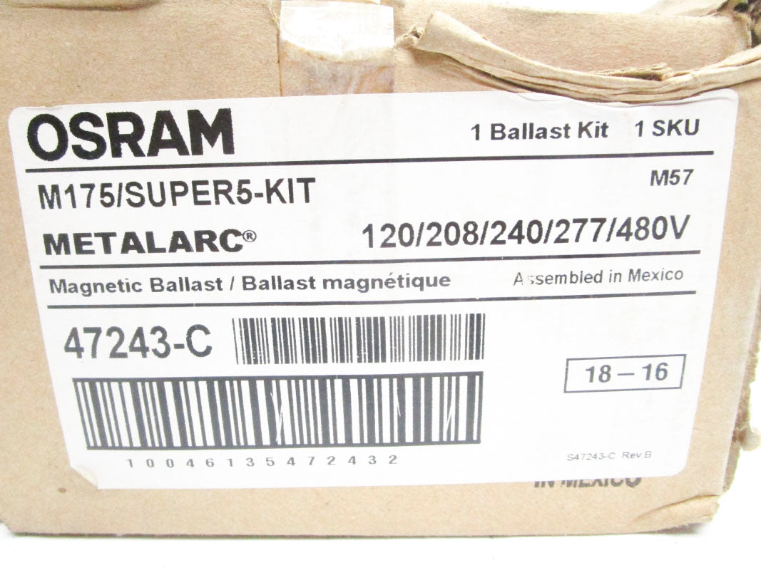 OSRAM M175/SUPER5-KIT 480V 0.45A NSMP