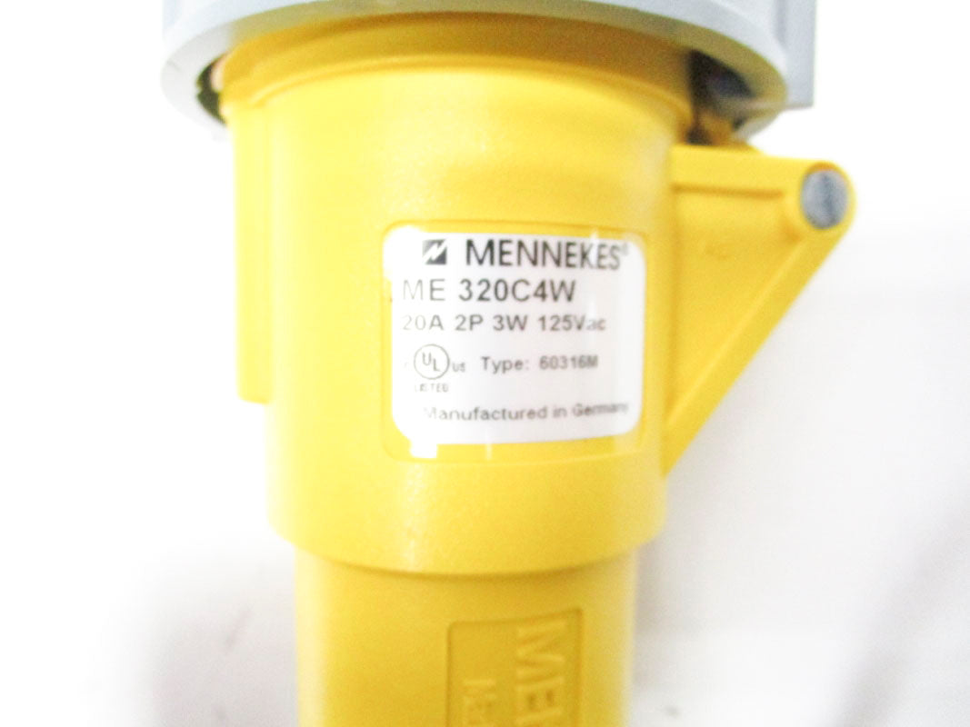 MENNEKES ME320C4W 125VAC 20A NSMP