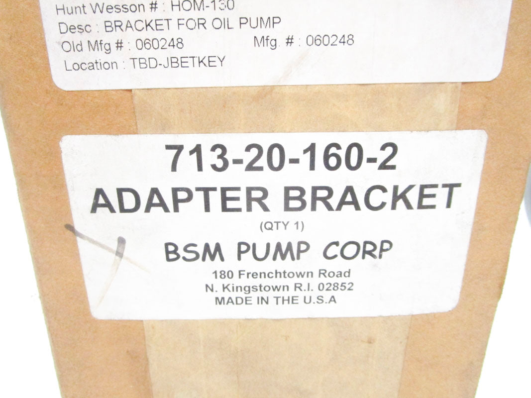 BSM PUMP 713-20-160-2 NSMP