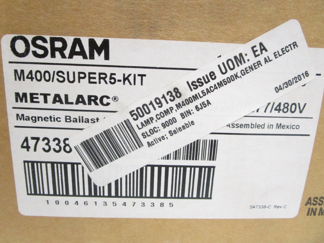 OSRAM M400/SUPER5-KIT 480V 1.00A NSMP