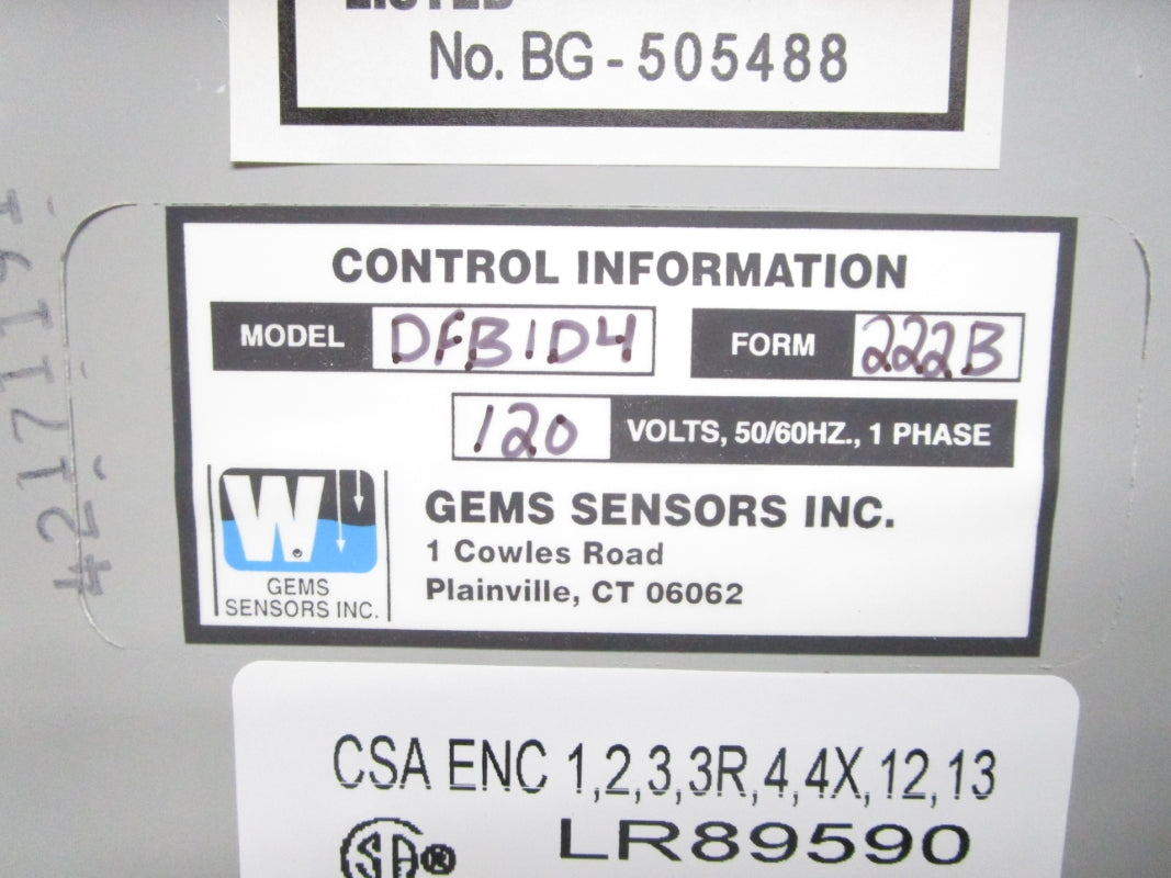 WARRICK CONTROLS AM664RH 120V NSMP