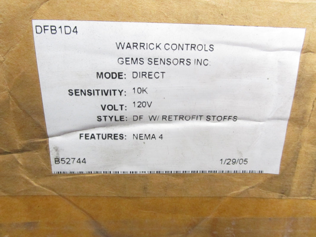 WARRICK CONTROLS AM664RH 120V NSMP