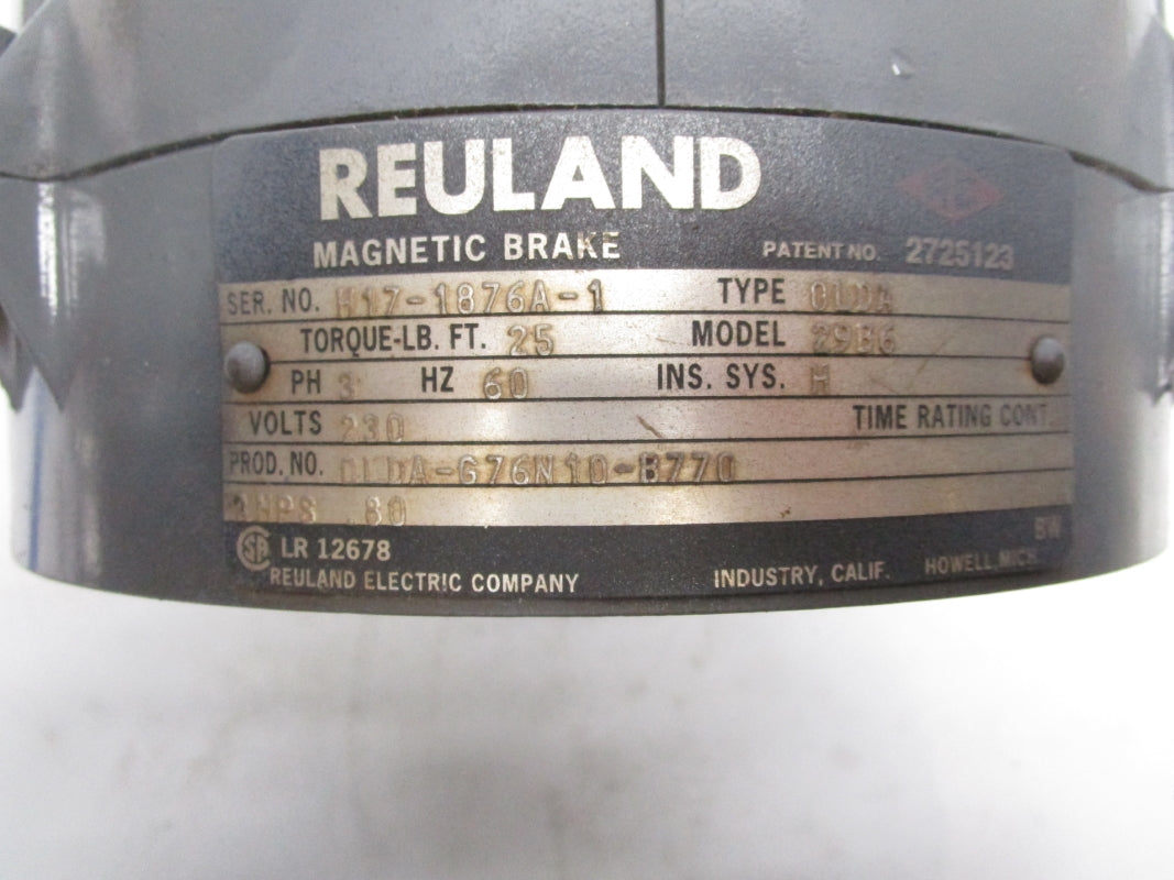 REULAND OLDA-G76N10-B770 230V UNMP
