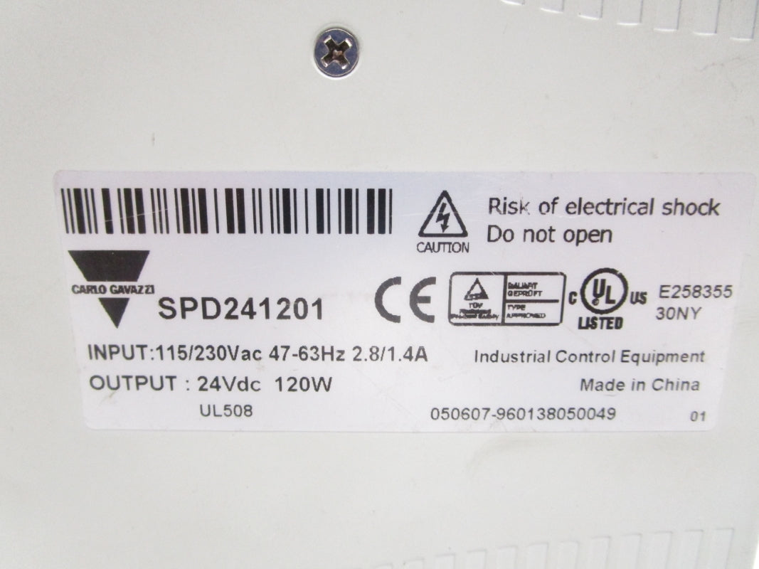 CARLO GAVAZZI SPD241201 115/230VAC 2.8/1.4A NSNP