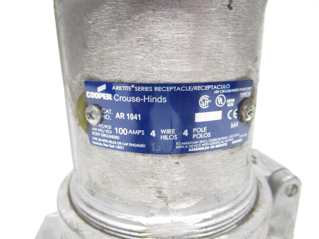 CROUSE HINDS AR1041 600VAC 100A NSMP