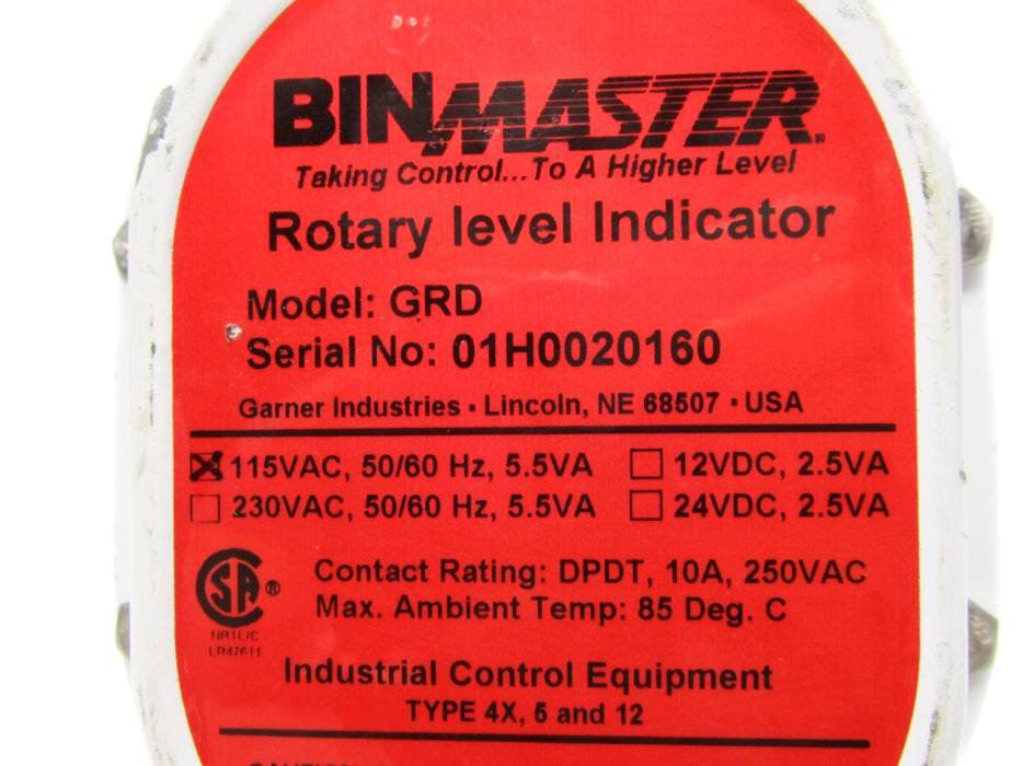 BINMASTER GRD UNMP