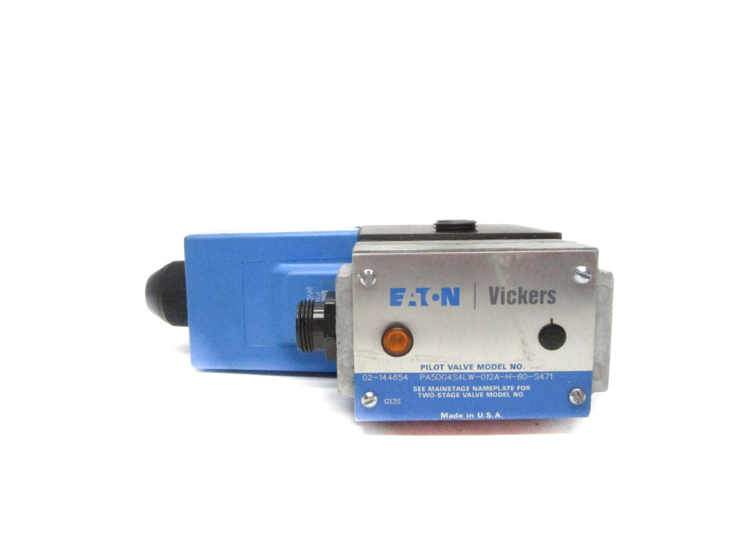 VICKERS PA5DG4S4LW012AH60S471 02-144654 24VDC 140PSI NSNP