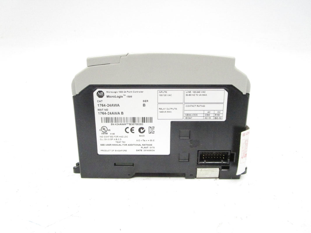 ALLEN BRADLEY 1764-24AWA SER. B 100/120VAC NSMP