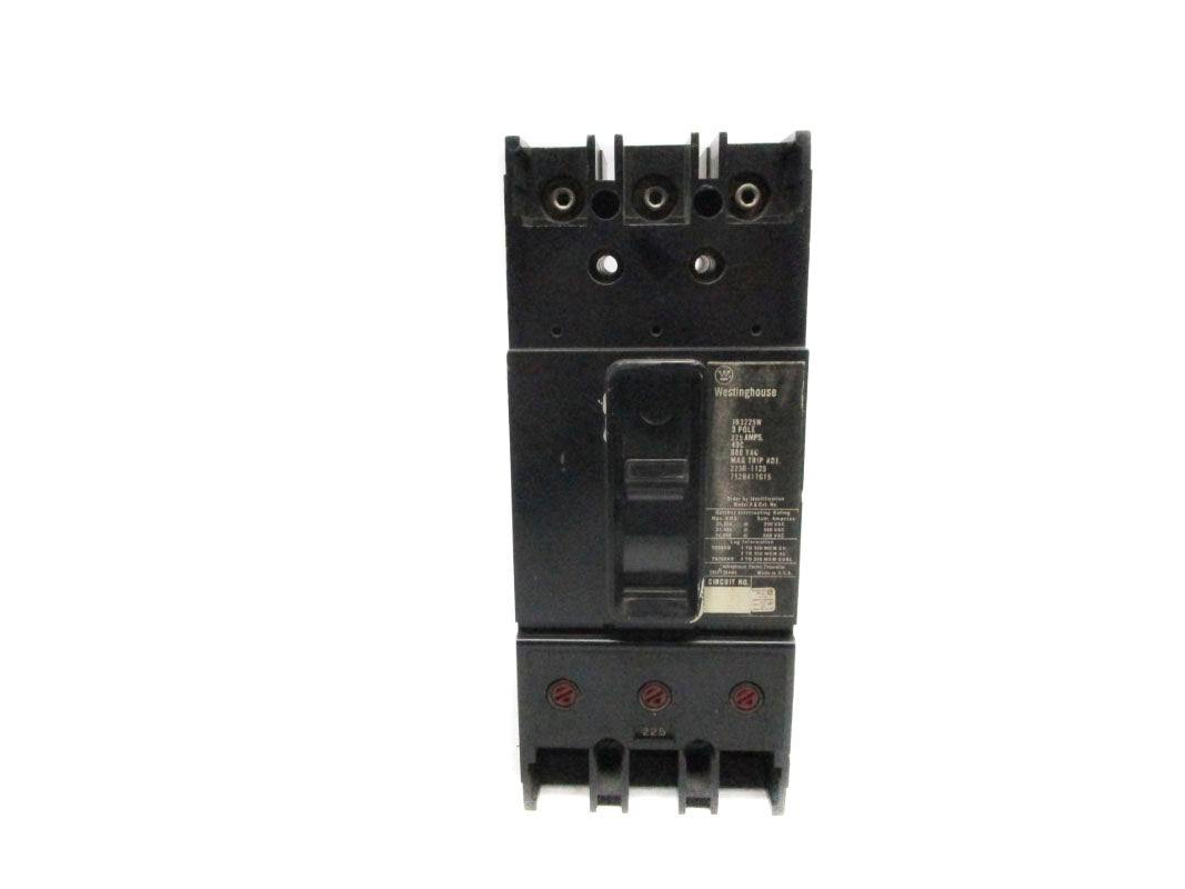WESTINGHOUSE JB3225W 600VAC 225A UNMP