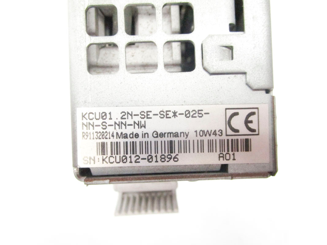 REXROTH KCU01.2N-SE-SE*-025-NN-S-NN-NW R911320214 540-750VDC 25A UNMP