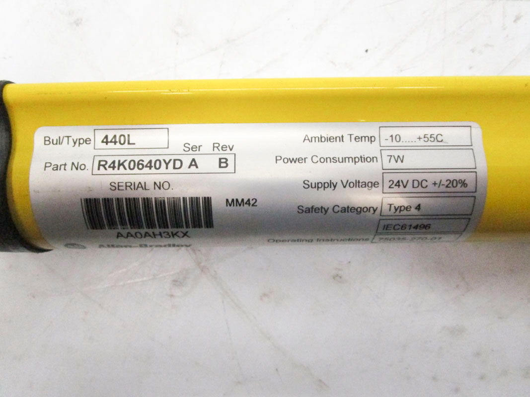 ALLEN BRADLEY 440L-R4K0640YD SER. A 24VDC NSNP