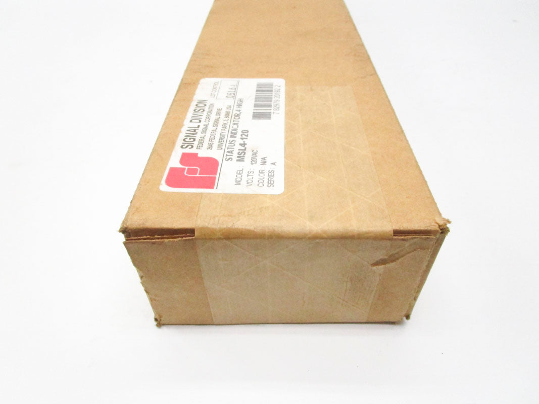 INDUSTRIAL SPARE PART MSL4-120 SER. A 120VAC NSFS