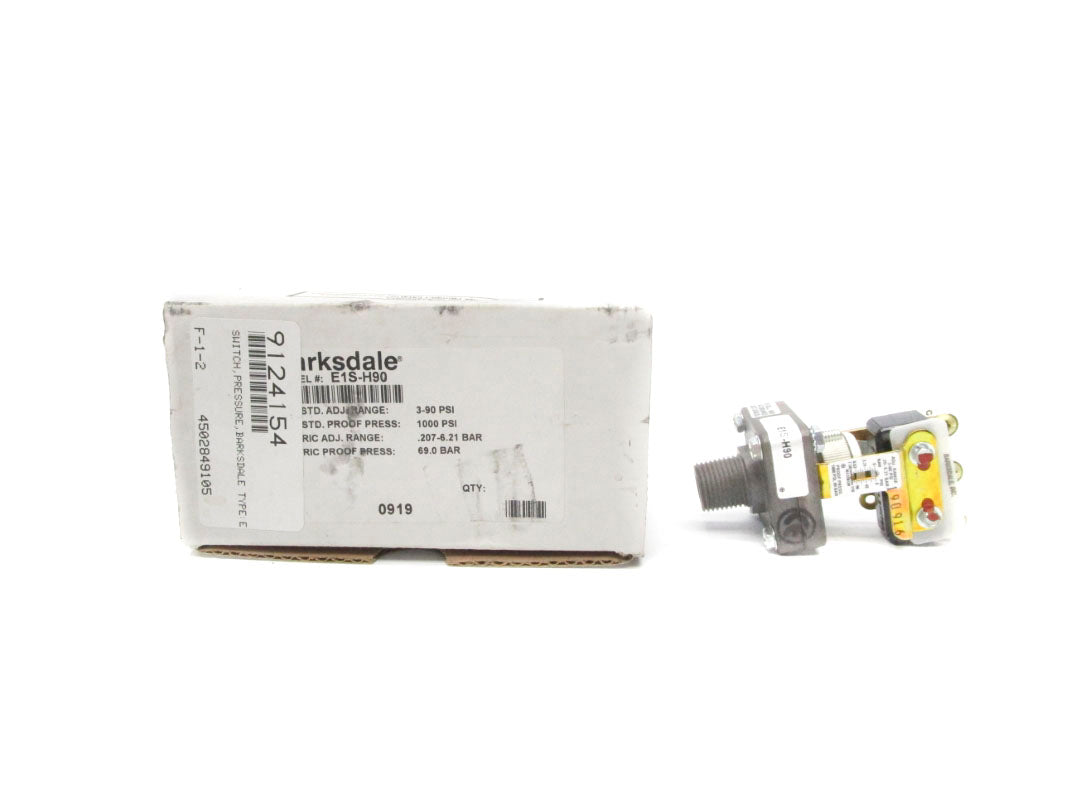 BARKSDALE E1S-H90 3-90PSI NSMP