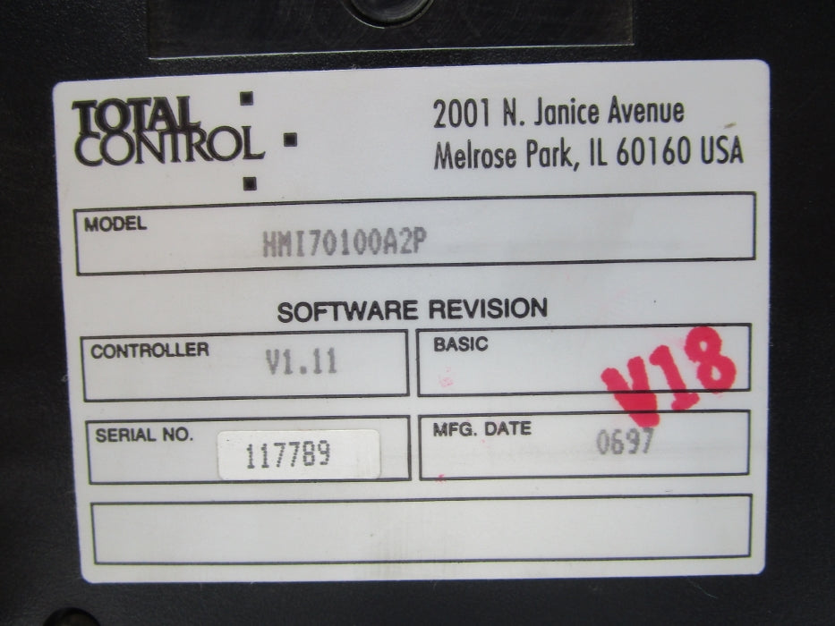 TOTAL CONTROL HMI70100A2P NSNP
