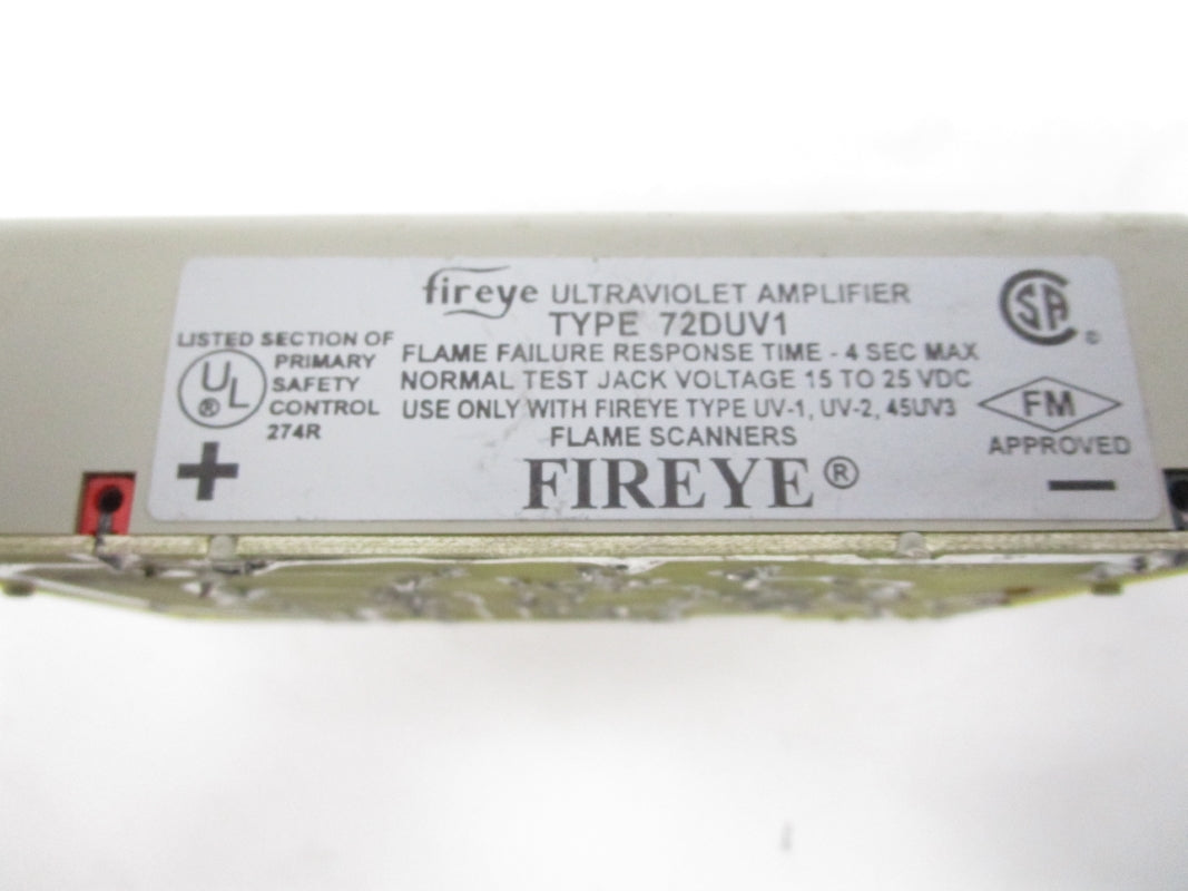 FIREYE 72DUV1 15-25VDC 4S UNMP