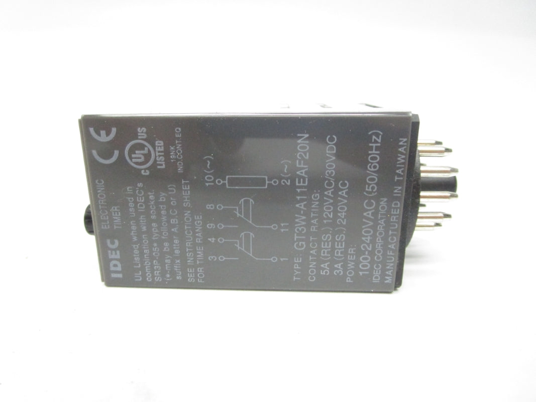 IDEC GT3W-A11EAF20N 100-240VAC 5A NSMP