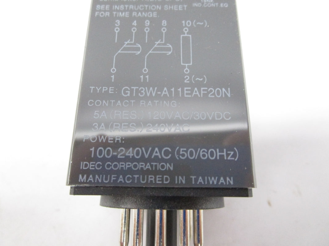IDEC GT3W-A11EAF20N 100-240VAC 5A NSMP
