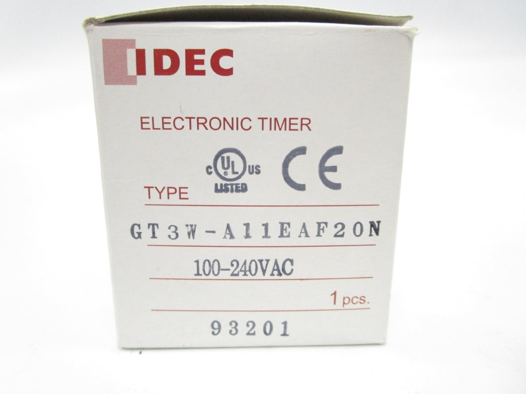 IDEC GT3W-A11EAF20N 100-240VAC 5A NSMP