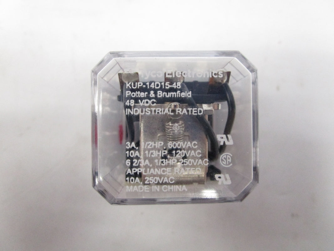 TYCO ELECTRONICS KUP-14D15-48 48VDC 10A UNMP