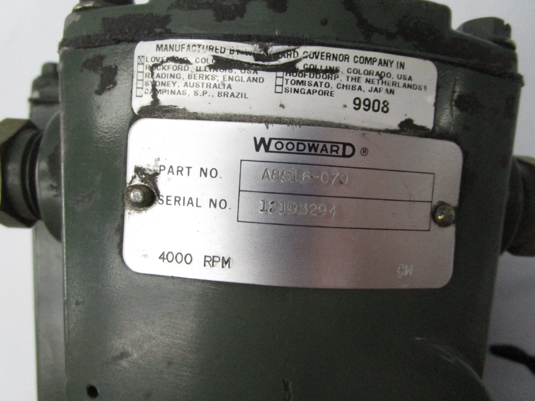 WOODWARD A8516-070 UNMP