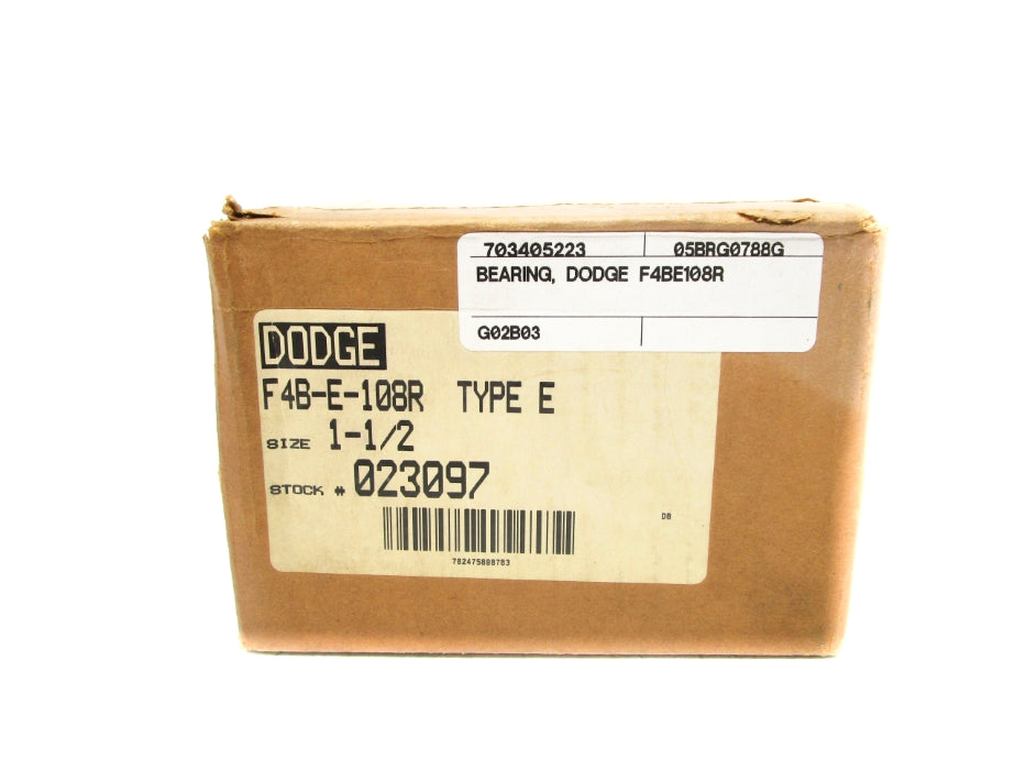 DODGE F4B-E-108R 023097 NSFS