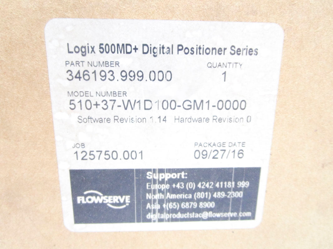 FLOWSERVE 510+37-W1D100-GM1-0000 NSMP