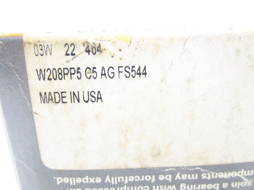 TIMKEN W208PP5C5FS544 NSMP
