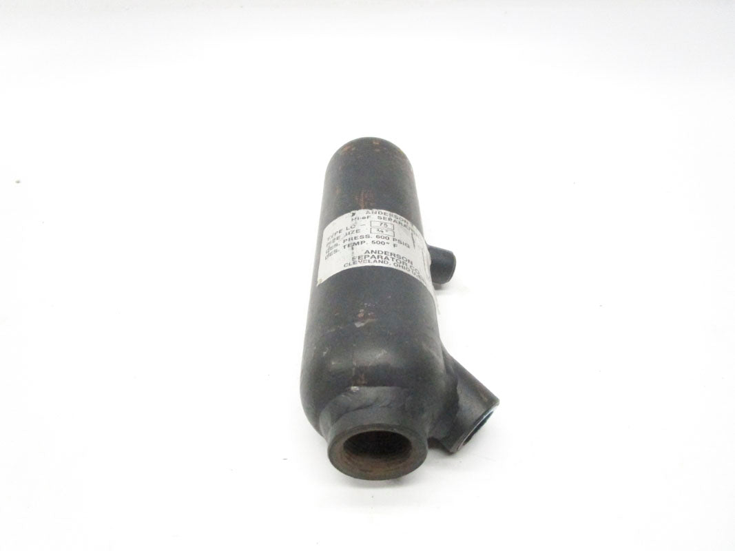 ANDERSON LC-75 600PSI 500'F 3/4" UNMP