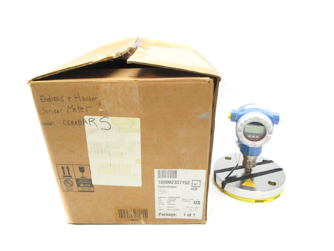 ENDRESS+HAUSER PMP75-6T7W3/0 11.5-45VDC 0-160INH2O NSMP