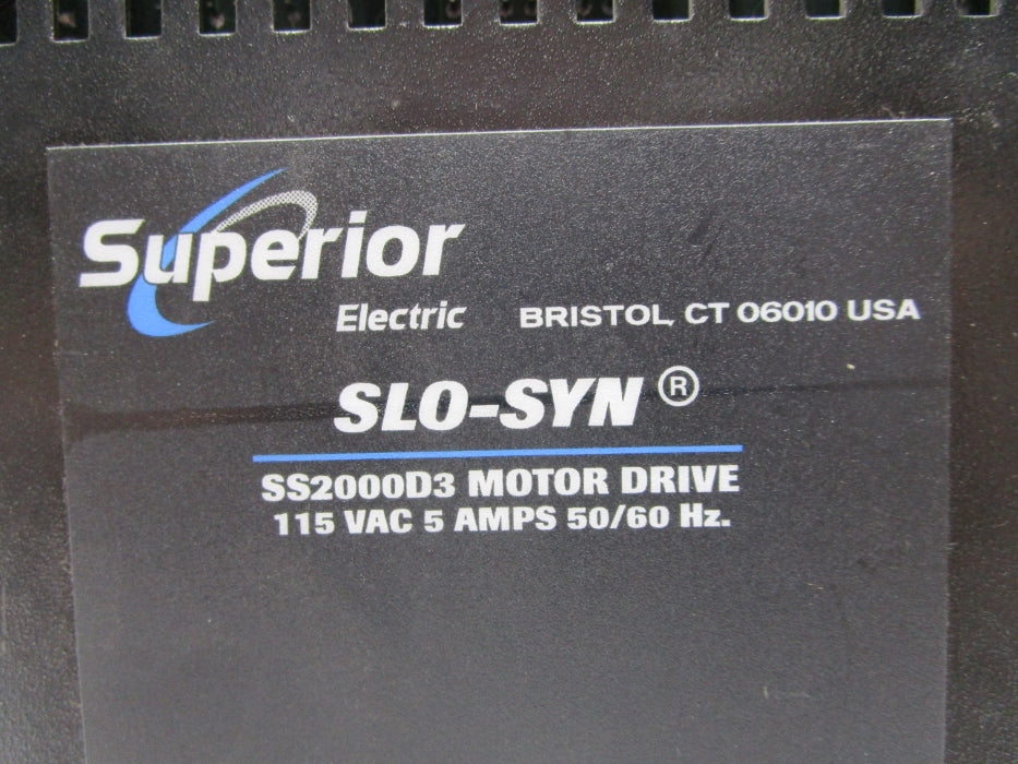 SUPERIOR ELECTRIC SLO-SYN SS2000D3 UNMP