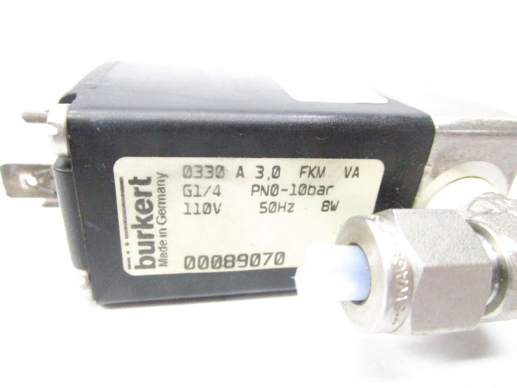 BURKERT 00089070 110V 3A UNMP