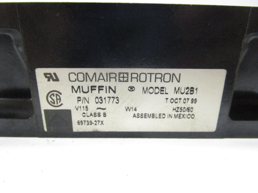 COMAIR ROTRON 031773 MU2B1 115V UNMP