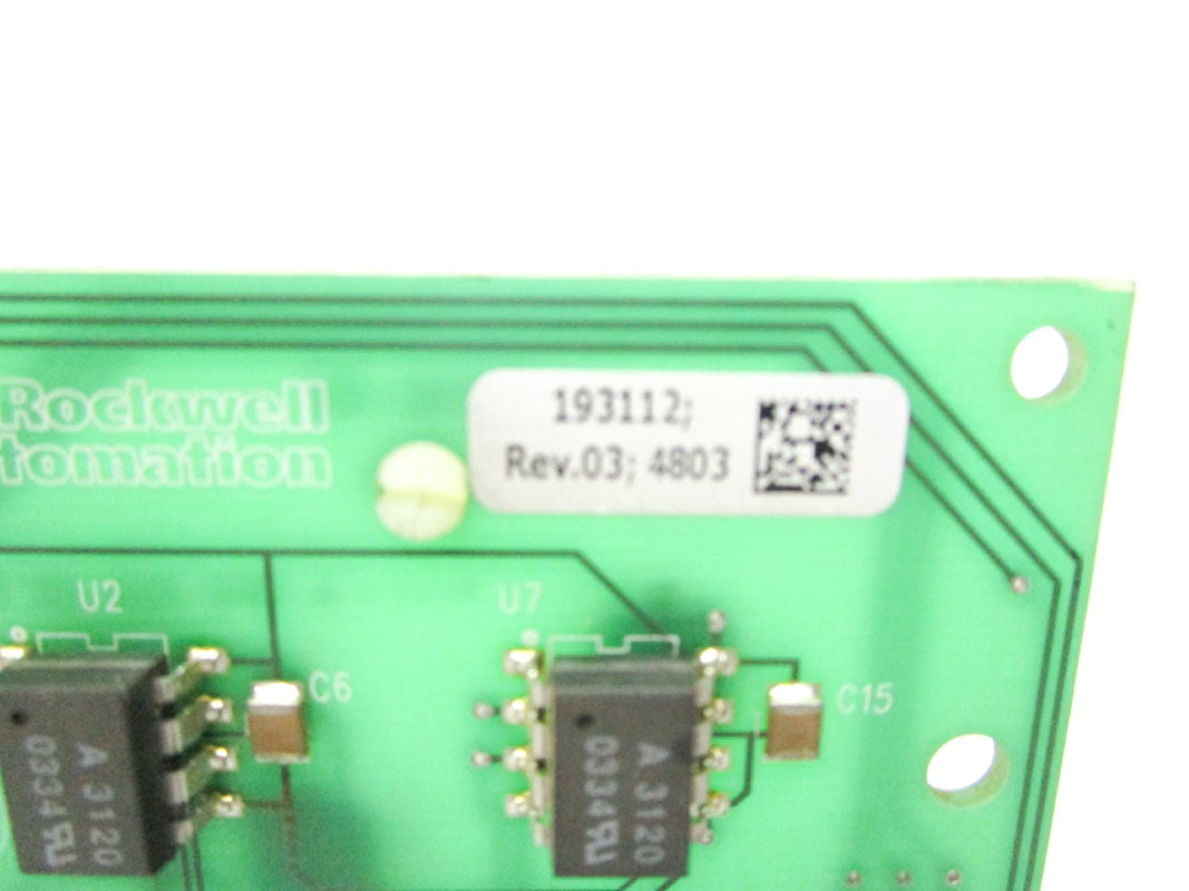 ROCKWELL AUTOMATION 193112 REV. 03 UNMP