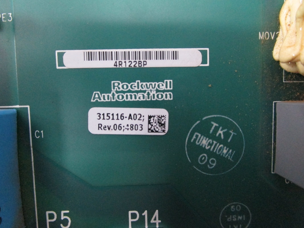 ROCKWELL AUTOMATION 315116-A02 REV. 06 UNMP