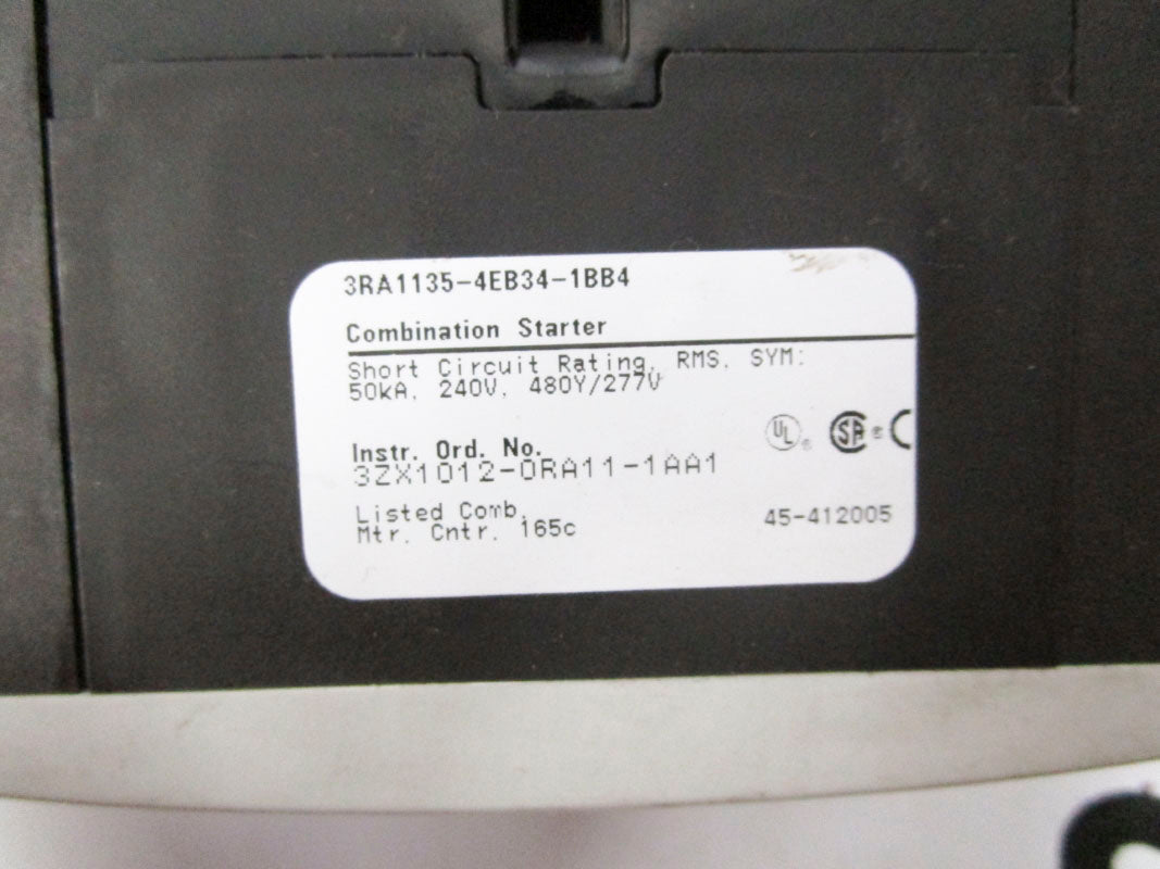 SIEMENS 3RA1135-4EB34-1BB4 240V UNMP
