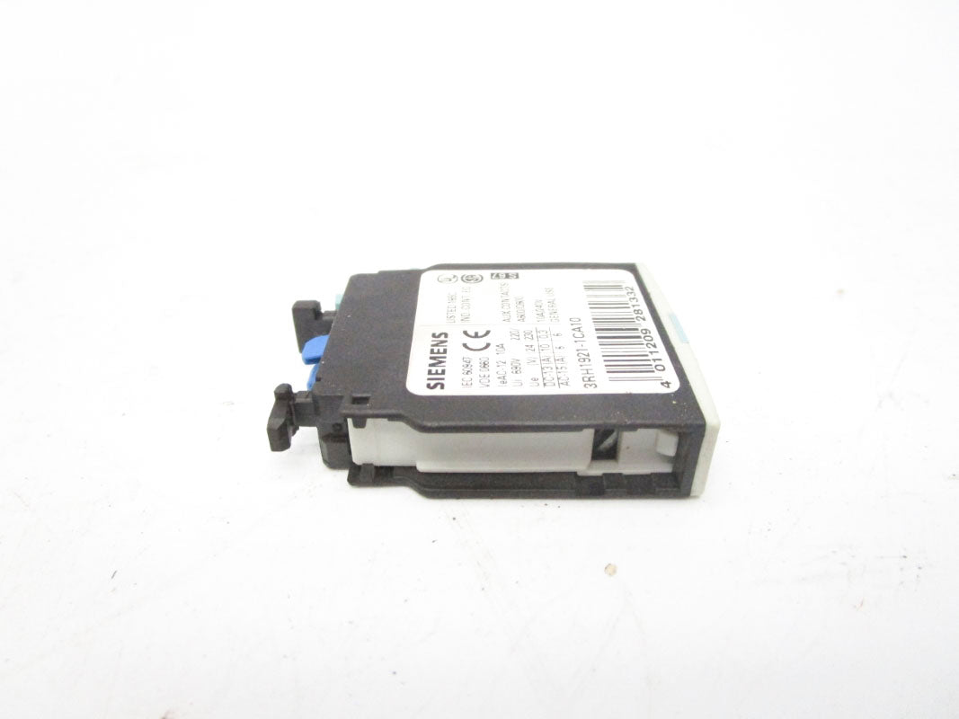 SIEMENS 3RH1921-1CA10 240V 10A UNMP