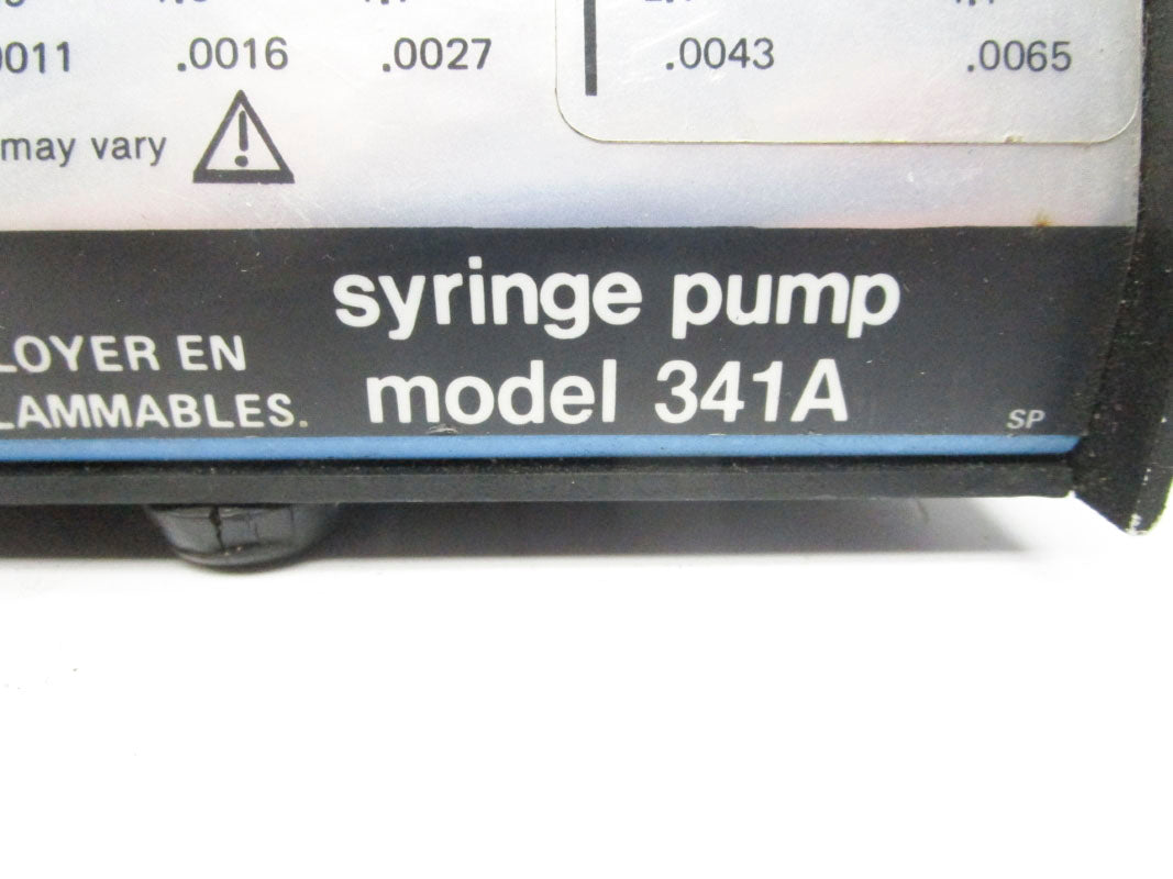 SAGE INSTRUMENTS 341A 115V 0.1A UNMP