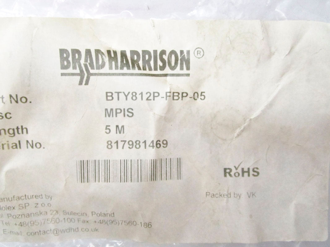 BRAD HARRISON BTY812P-FBP-05 NSMP