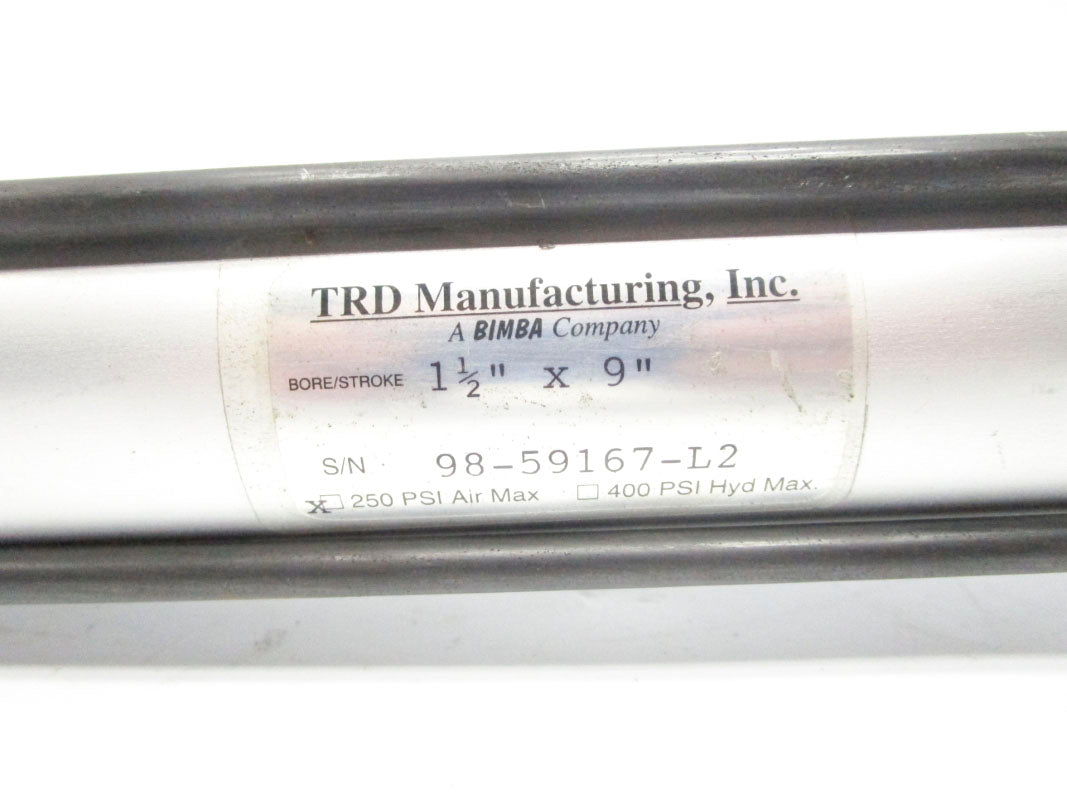 TRD MANUFACTURING 1-1/2"X9" 250PSI NSNP