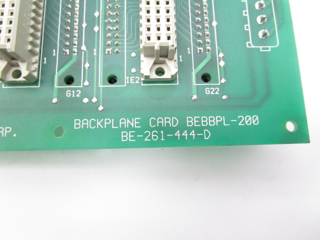 BALANCE ENGINEERING CORP. BE-261-444-D UNMP