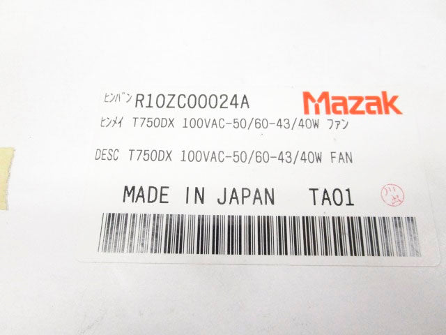 MAZAK T750DX 100VAC NSMP